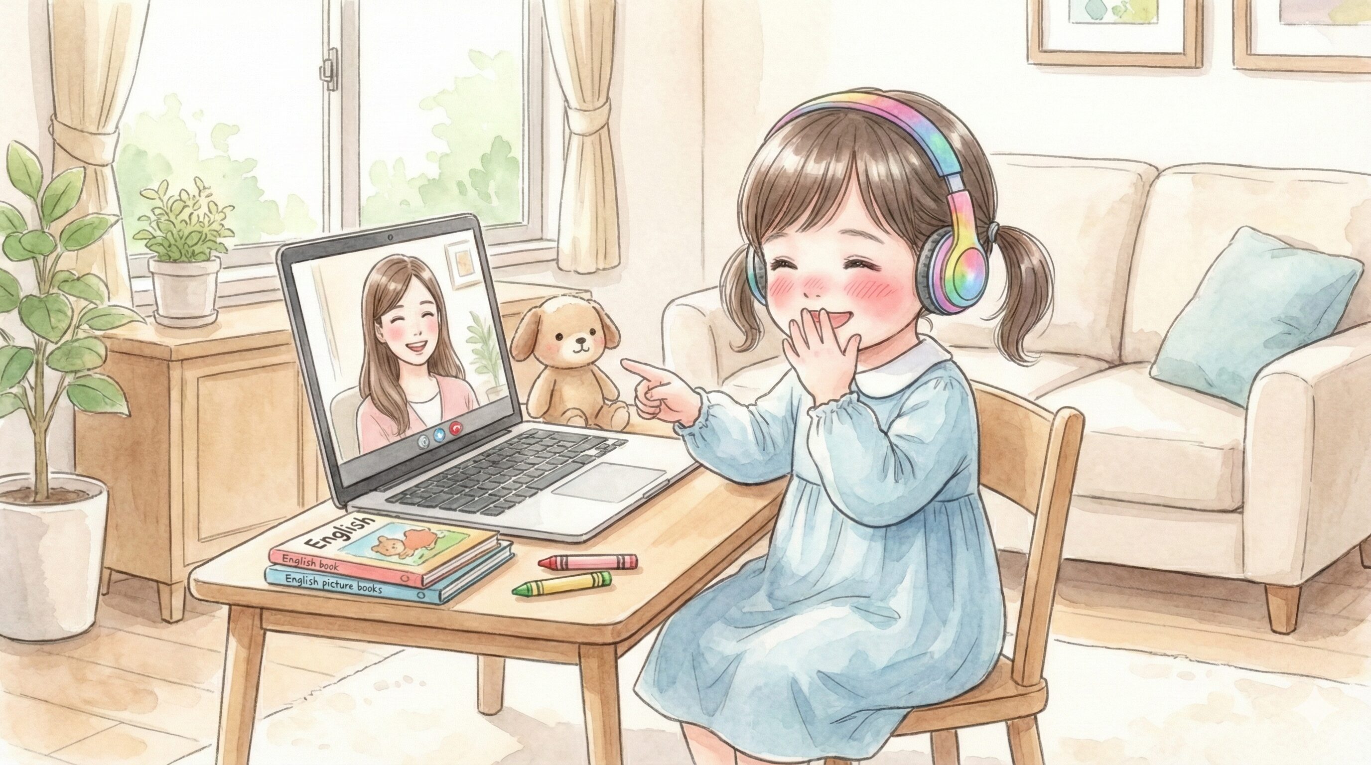 おうち英語　3歳