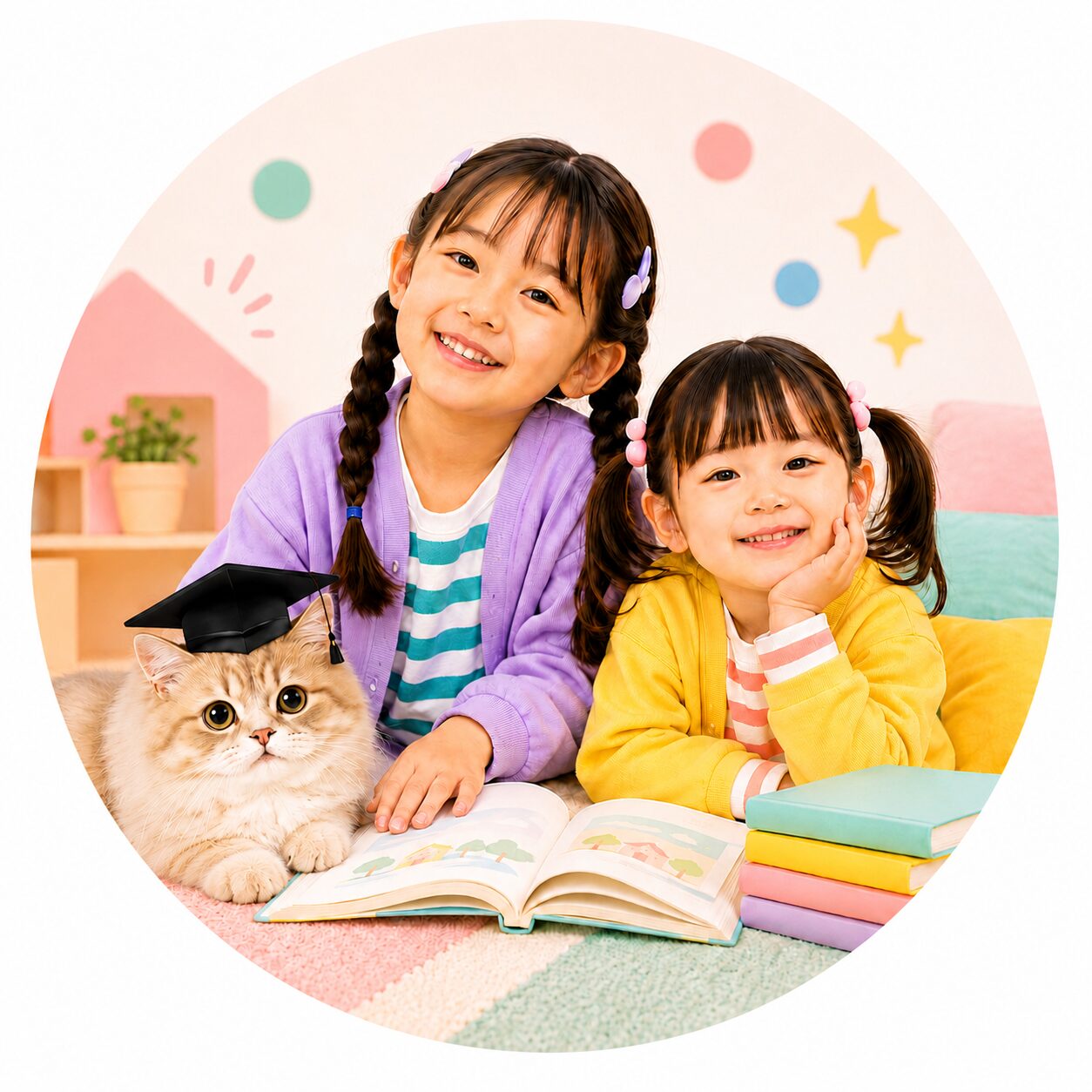 おうち英語部を運営する姉妹ママのプロフィール画像